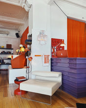 Load image into Gallery viewer, MOROSO / White Leather Lowseat Armchair by Patricia Urquiola