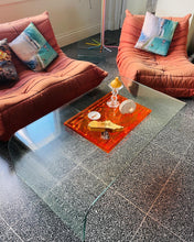 Load image into Gallery viewer, FIAM ITALIA / Ponte Waterfall Glass Coffee Table by Angelo Cortesi