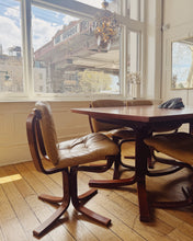 Load image into Gallery viewer, JOE RUFENACHT / 1970s Danish Deluxe Dining Setting