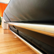 Load image into Gallery viewer, ACERBIS / Gem Leather Sofa w/Acrylic Smoke Sides by Lodovico Acerbis
