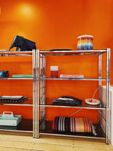 Load image into Gallery viewer, VINTAGE / 4- TIER CHROME SHELVING