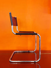 Load image into Gallery viewer, BAUHAUS / Vintage Chrome Cantilever Chairs - Set of 4
