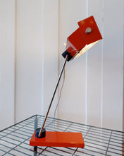 Load image into Gallery viewer, VINTAGE / German Banker Desk Lamp - Orange