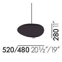 Load image into Gallery viewer, AKARI / 16A Ceiling Luminaire by Isamu Noguchi