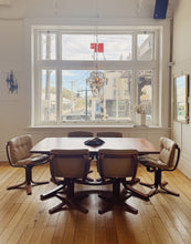 Load image into Gallery viewer, JOE RUFENACHT / 1970s Danish Deluxe Dining Setting