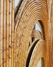 Load image into Gallery viewer, VIVAI DEL SUD / 1970s Bamboo Mirrored Screen