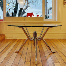 Load image into Gallery viewer, VINTAGE / 1970s Octopus Chrome Dining Table