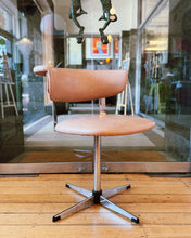 Load image into Gallery viewer, KM TUBULAR INDUSTRIES / 1970s Chrome & Blush Swivel Chairs - Set of 4