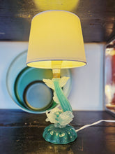 Load image into Gallery viewer, MURANO / Glass Fish Lamp - Aqua