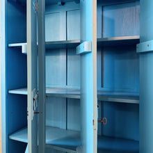 Load image into Gallery viewer, VINTAGE/ 1960s Japanese School Locker in Azure Blue 青