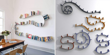 Load image into Gallery viewer, KARTELL / Cobalt Blue Small Bookworm Shelf by Ron Arad