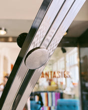 Load image into Gallery viewer, VINTAGE / Chrome Arc Lamp