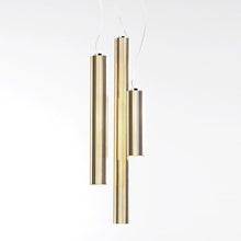 Load image into Gallery viewer, KARTELL / Rifly Metallic Gold Suspension Lamp by Ludovica + Roberto Palomba