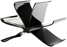 Load image into Gallery viewer, KARTELL / Front Page Black Magazine Rack