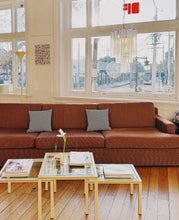 Load image into Gallery viewer, PIERRE VANDEL PARIS / Trio of Cream Nesting Tables