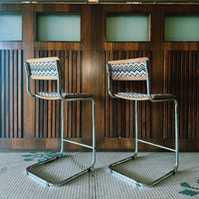 Load image into Gallery viewer, CESCA X MISSONI / Missoni Home Upholstered Bar Stool