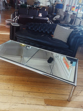 Load image into Gallery viewer, VINTAGE / Tubular Chrome XL Cocktail/Coffee Table
