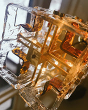Load image into Gallery viewer, MAZZEGA / Geometric Murano Glass Suspension Light