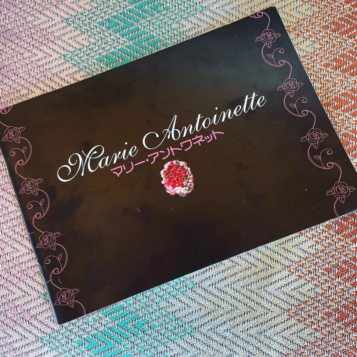 JAPANESE EDITION / Marie Antoinette Film Program Book By Sofia