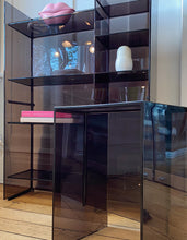 Load image into Gallery viewer, KARTELL / Transparent Smoke Sound Rack Storage Unit by Ludovica + Roberto Palomba