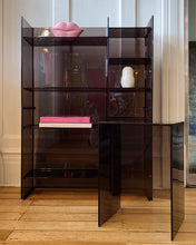 Load image into Gallery viewer, KARTELL / Transparent Smoke Sound Rack Storage Unit by Ludovica + Roberto Palomba