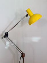 Load image into Gallery viewer, PLANET / 1970s Yellow/Chrome Planet Floor Lamp