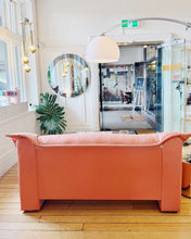 Load image into Gallery viewer, VINTAGE / Italian Design Post Modern Sofa - Peach