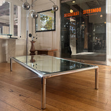 Load image into Gallery viewer, VINTAGE / Tubular Chrome XL Cocktail/Coffee Table