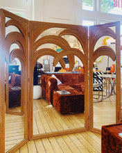 Load image into Gallery viewer, VIVAI DEL SUD / 1970s Bamboo Mirrored Screen