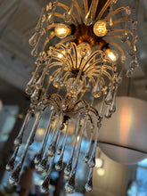 Load image into Gallery viewer, VINTAGE / Italian Waterfall Teardrop Chandelier