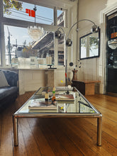 Load image into Gallery viewer, VINTAGE / Tubular Chrome XL Cocktail/Coffee Table