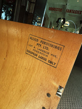 Load image into Gallery viewer, VINTAGE / Burl Wood Veneer Bedside Tables