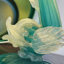 Load image into Gallery viewer, MURANO / Glass Fish Lamp - Aqua