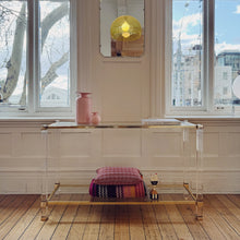Load image into Gallery viewer, PIERRE VANDEL / Lucite Console
