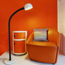 Load image into Gallery viewer, KARTELL / 1960s Vintage Orange & Cream Componibili by Anna Castelli Ferrieri