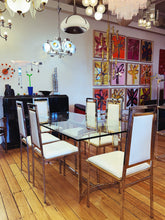 Load image into Gallery viewer, ROMEO REGA / Chrome & Brass Dining Setting