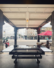 Load image into Gallery viewer, VINTAGE / 1970s Italian Tubular Chrome Smoky Glass Coffee Table