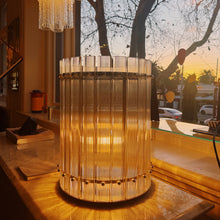 Load image into Gallery viewer, VENINI / Nastri Crystal Glass Table Lamp