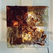 Load image into Gallery viewer, VENINI / 1970s Murano Glass Patchwork Wall Sconce by Toni Zuccheri