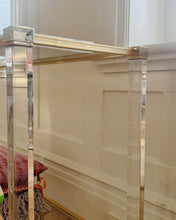 Load image into Gallery viewer, PIERRE VANDEL / Lucite Console