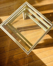 Load image into Gallery viewer, PIERRE VANDEL PARIS / Trio of Cream Nesting Tables