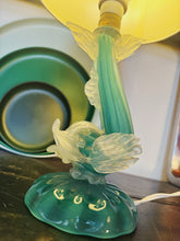 Load image into Gallery viewer, MURANO / Glass Fish Lamp - Aqua
