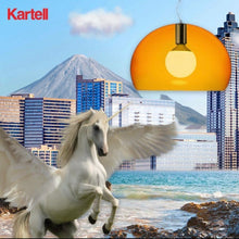 Load image into Gallery viewer, KARTELL / FL/Y Orange Pendant Lamp by Ferruccio Laviani