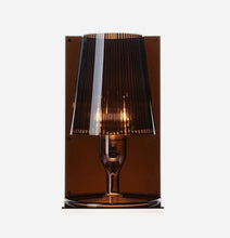 Load image into Gallery viewer, KARTELL / Take Table Lamp in Smoke By Ferruccio Laviani