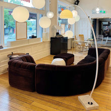 Load image into Gallery viewer, FEATHERSTON / 1970s Numero VII Dark Chocolate Torte Sofa Setting + Ottoman