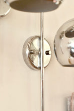 Load image into Gallery viewer, MEBLO GUZZINI / Chrome Space Age Sconces