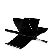 Load image into Gallery viewer, KARTELL / Front Page Black Magazine Rack