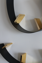 Load image into Gallery viewer, KARTELL / Black + Gold Medium Bookworm Shelf by Ron Arad