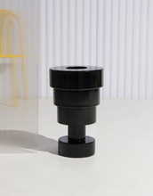 Load image into Gallery viewer, KARTELL / Black Calice Vase By Ettore Sottsass