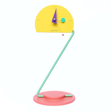 Load image into Gallery viewer, CANETTI / 1984 Peacock Desk Clock by Kato Takashi & Nicolai Canetti